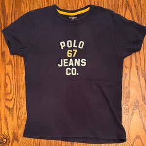 Ralph Lauren Navy Blue Polo Jeans Co. Tee